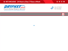 Tablet Screenshot of dryfastsystems.com